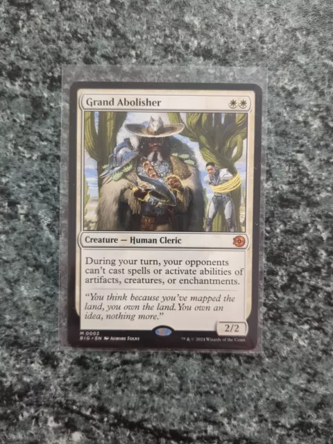 MTG Grand Abolisher [Outlaws of Thunder Junction] M 002