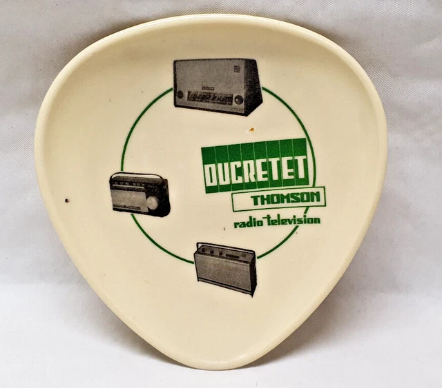 Ancien Vide Poche Publicitaire Ducretet Thomson Radio Télévision
