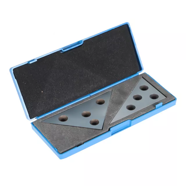 2Pcs 45 45 90 Degree Angle Blocks 30 60 90 Degree Angle Precision ground Angles