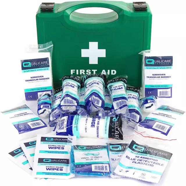 CATERING FIRST AID KIT 1-10 Person Kitchen Food Workplace Staff HSE Compliant