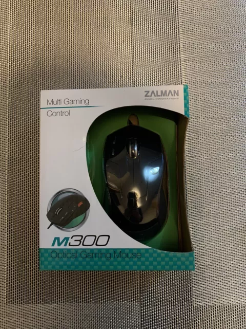 Zalman M300 Gaming Wired Mouse Computer Notebook Optical Usb 7  Multi-Button.