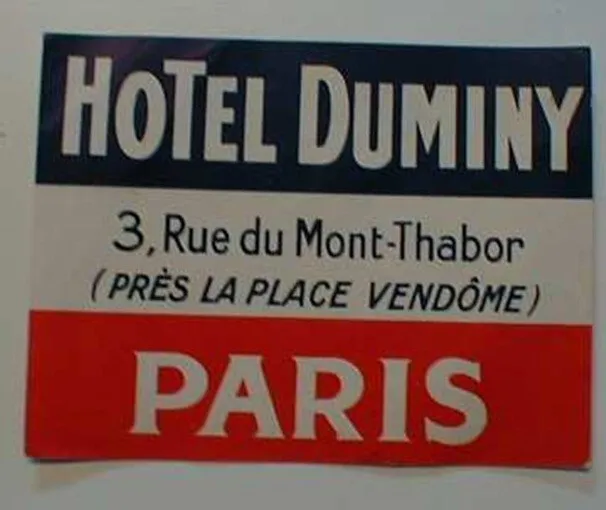 Hotel Duminy, Paris