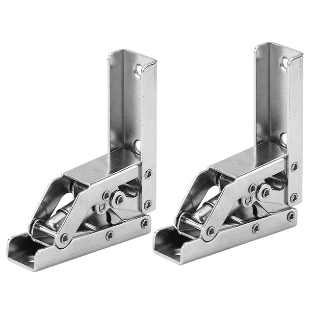 Matériel Pliable Charnières 180° 2pcs Plié 90° Cuisine Armoire Portes 165mm