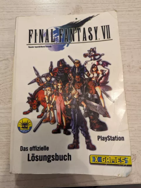 Playstation Final Fantasy VII 7 Das offizielle Lösungsbuch X Games in Deutsch