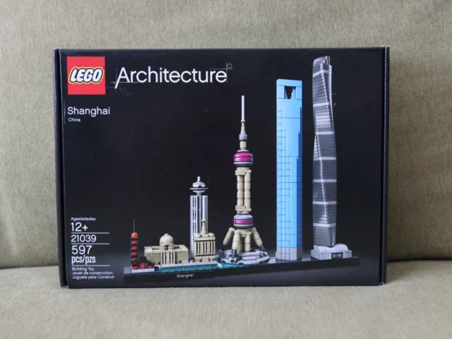 LEGO 21039 Architecture Shanghai Skyline Building Set Retired New Sealed