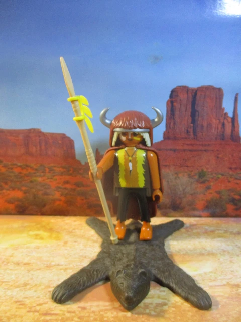 Lot Playmobil Western - Indiens, Cavalerie, Fort Brave - Occasion