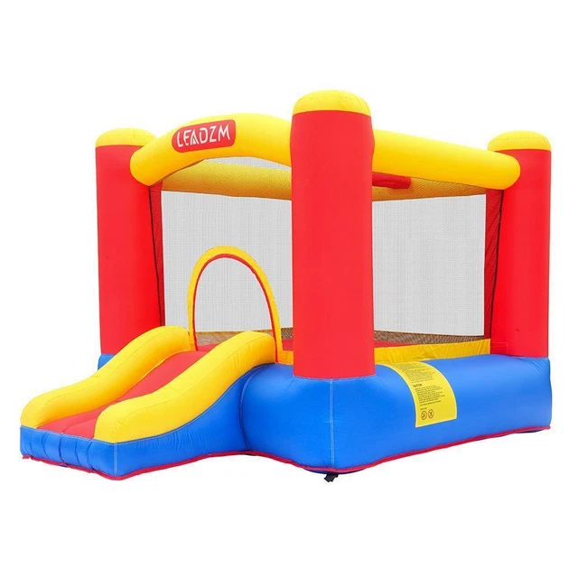 INDOOR OUTDOOR INFLATABLE Bounce House with Blower Bouncy Jumper Castle