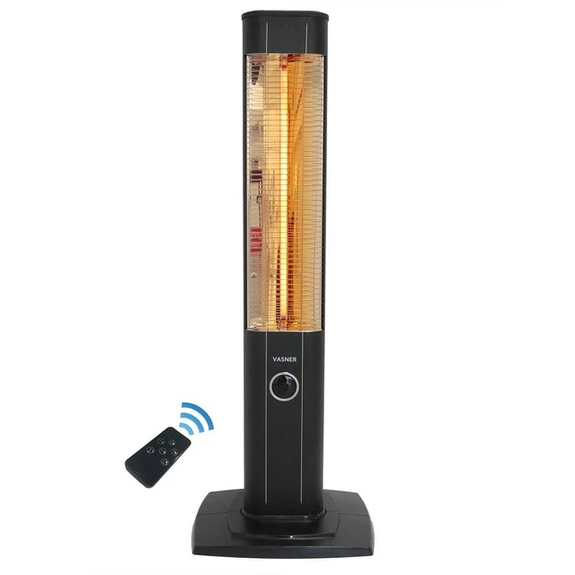 B-Ware VASNER StandLine 25R Infrarot Standheizstrahler Terrasse Schwarz 2500 W