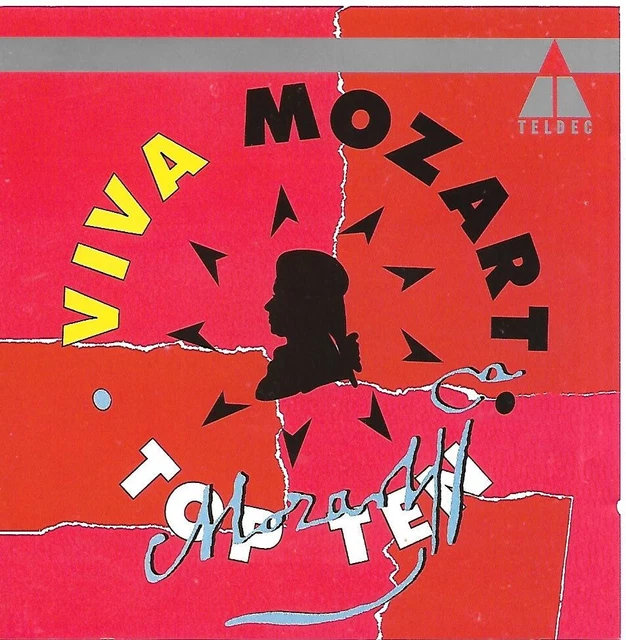 Viva Mozart - Mozart's Top Ten (Teldec CD-Album, 1990) Topzustand, Hülle neu!