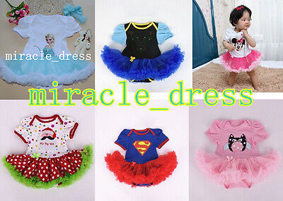 Baby Toddler romper fancy Princess Dresses Halloween Costume Christmas Outfit
