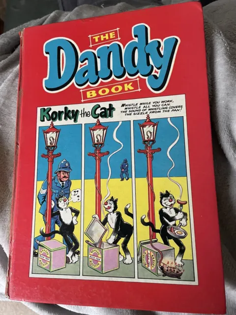 1962 Dandy Comic Book/ Annual RARE Hard To Find Year Vintage Unclipped!