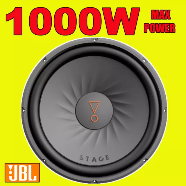 JBL 12" Inch 1000w Car Audio Subwoofer Driver Bass STAGE SPL Sub Woofer New