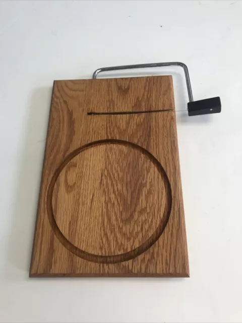 Wooden Cheese Cutting Board with Slicer 1011