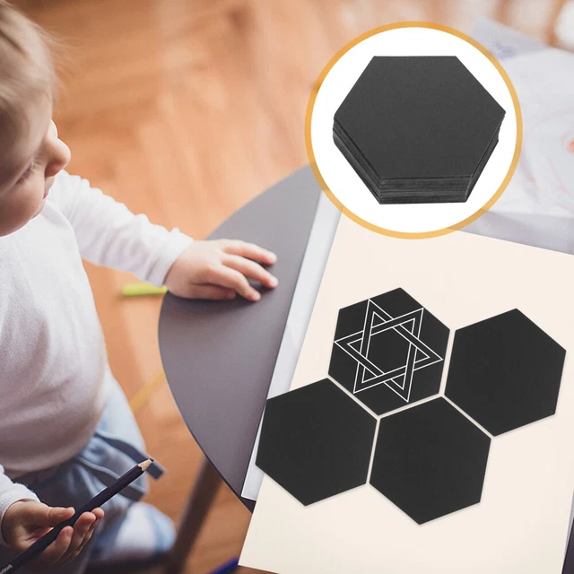60 hojas papel de patchwork papel hexagonal pintura papel de patchwork papel artesanal