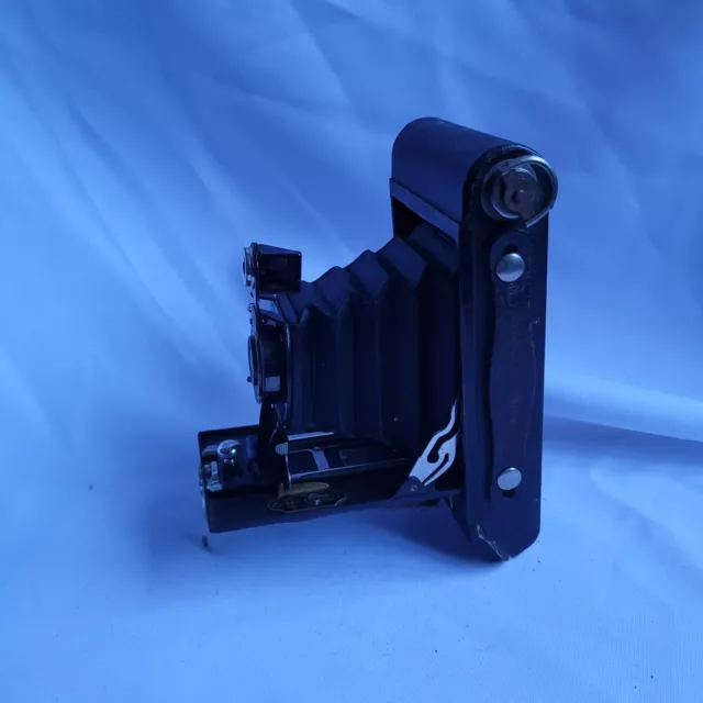 Eastman Kodak No 2 Folding Autographic Brownie Camera TESTED/WORKING 120 film 3
