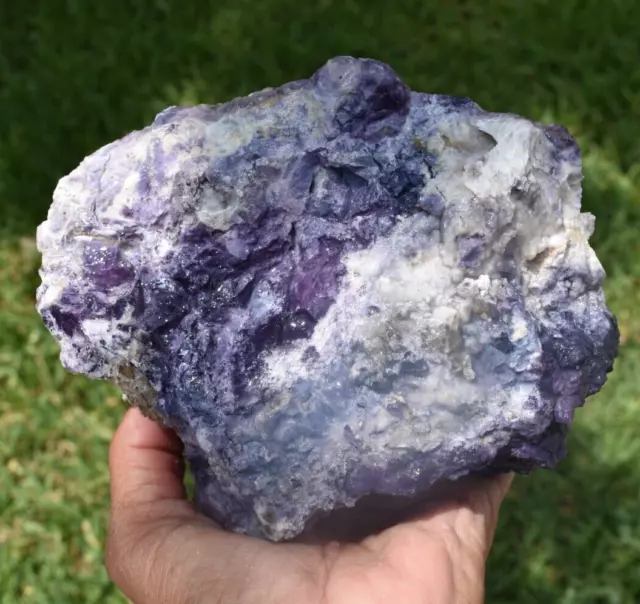 2.40 LB  AAA TIFFANY STONE ROUGH, BERTRANDITE, OPALIZED FLUORITE  Utah (DFG)