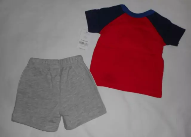 Carters Baby Boy Baseball 2-Piece Shorts Set - Infant Size 3 Months 2