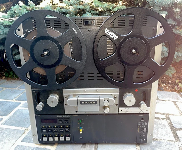 A Studer A810 (VUK version) tape recorder | Download Scientific Diagram