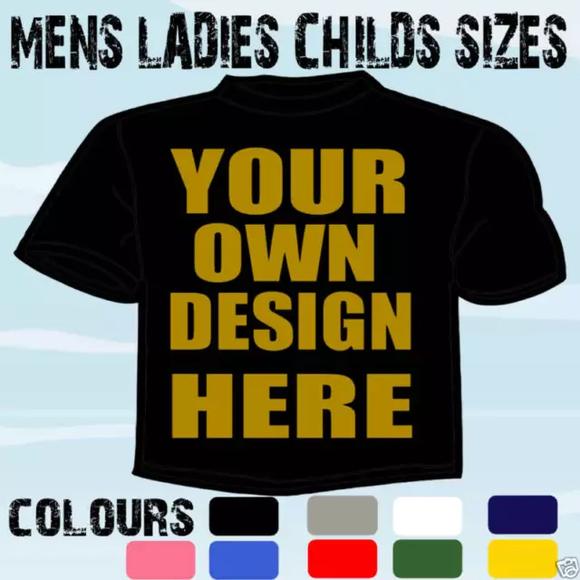 Hockey Darts Judo Club Personalised T-Shirt Own Design
