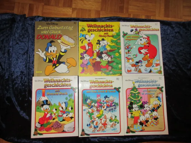 Disney  Sonderalbum 1 bis 6 Ehapa Verlag Sc