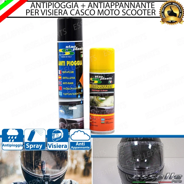 Anti Pioggia Antipioggia + Antiappannante Visiera Casco Per Gilera