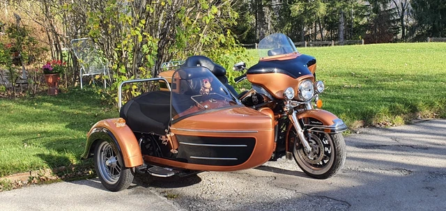 Harley Davidson E-GLIDE GESPANN  ULTRA CLASSIC ( mit SEITENWAGEN)