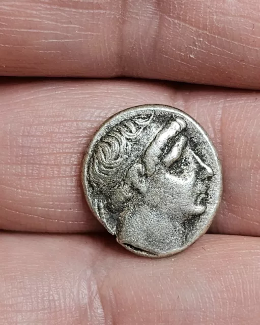 GREEK SILVER COIN DRACHMA SELEUKID EMPIRE. Antiochos I Soter 281-261BC -4.27 g.