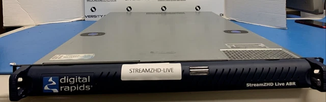 Digital Rapids StreamZHD-Live ABR-D Dual Server 1.0TB HDD 500GB HDD