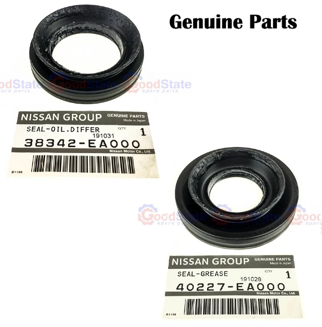 GENUINE NISSAN NAVARA D40M D40T D23 NP300 4WD Front LH RH Diff Axle Oil