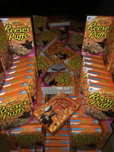 travis scott reeses puffs Cereal *SOLD OUT* LIMITED EDITION 3