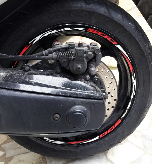 Strisce Adesive Per Cerchi Ruote Moto Compatibili Con Suzuki GSXS 1000 Gt Fluo - Foto 10