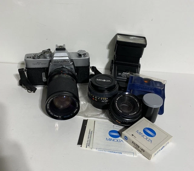 MINOLTA SRT SUPER with lens 1120185 $241.86 - PicClick CA