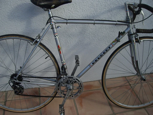 Antik Fahrrad Vélo Peugeot Roue Fixe Course Vintage Oldtimer (Gebraucht