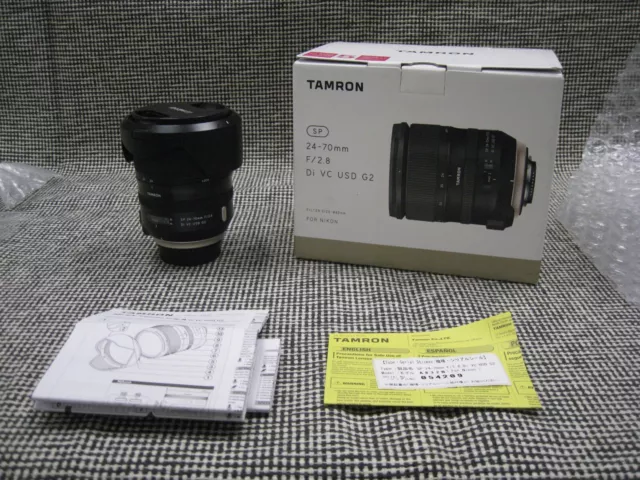 Tamron 24-70mm f/2.8 Di VC USD G2SP Camera Lens Portable Focus for Nikon FA032N