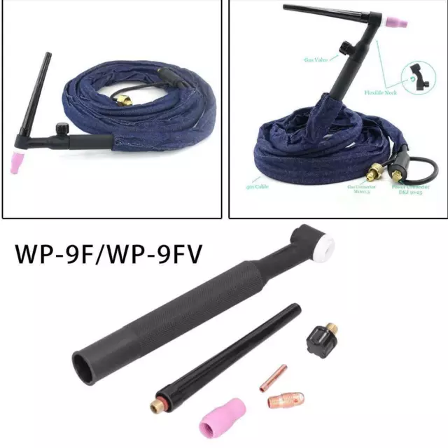 WP-9 Argon Arc TIG Welding Torch Head Set Flexible Accessories Compact