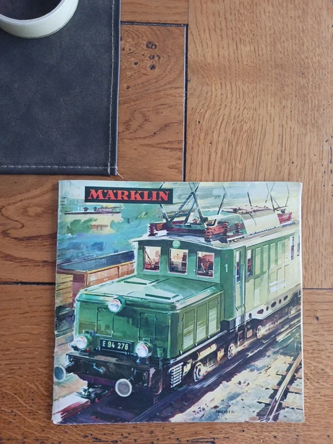 ANCIEN DÉPLIANT DOCUMENTATION Catalogue Jouet Voiture Marklin EUR 9,90 - FR