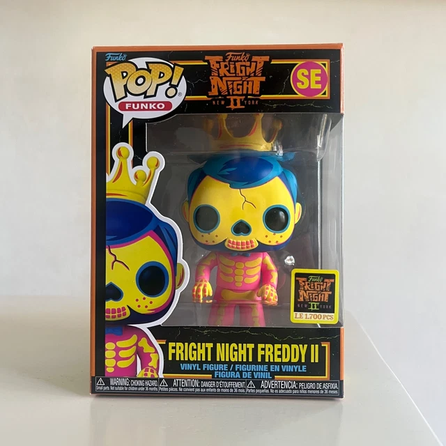 FUNKO POP NYCC 2022 Fright Night Freddy II Blacklight LE 1700 245.00