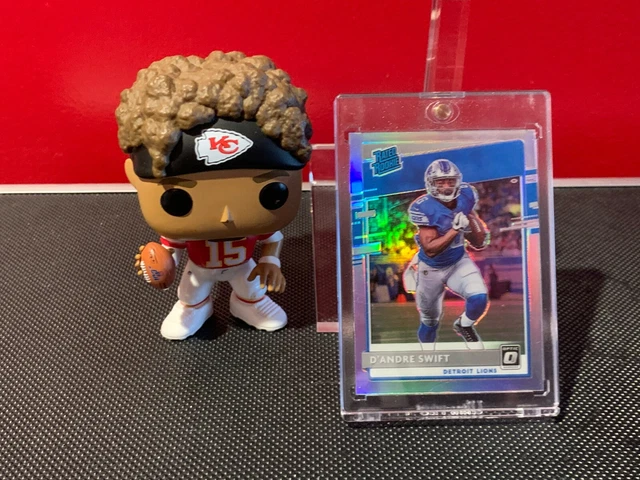 2020 Panini Donruss Optic D'Andre Swift Silver Rated Rookie Prizm #159 Lions