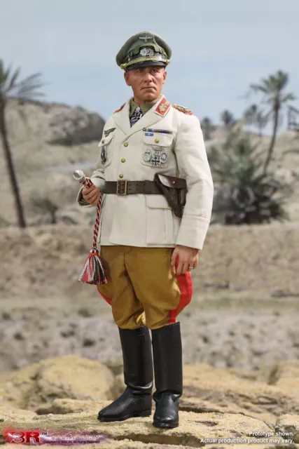 Dragon Dreams DID 1/6 Maßstab Zweiter Weltkrieg Deutsch Erwin Rommel Wüstenfuchs Afrika GM651