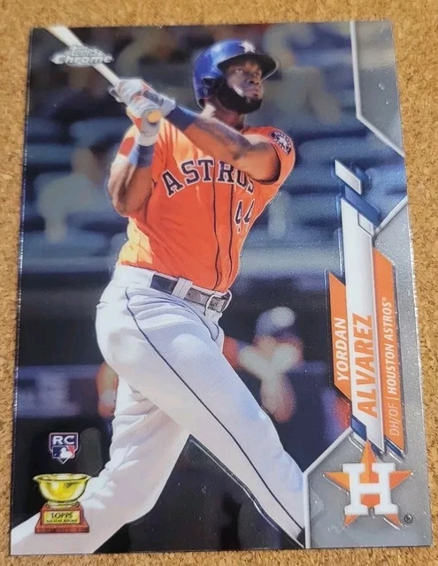 スポーツ選手 Yordan Alvarez RC Auto Yordan Alvarez 2020 Topps Chrome #RA-YA Rookie Auto Price