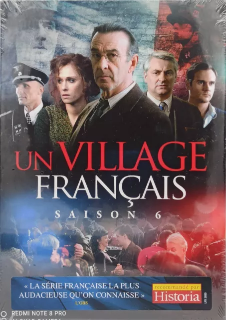 COFFRET 4 DVD UN VILLAGE FRANCAIS - L' INTEGRALE SAISON 6 neuf sous blister