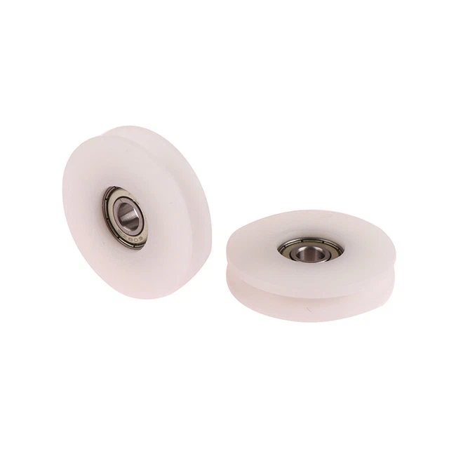 8*50*12 mm rullo dado a U - guida - pom - nylon - scanalatrice
