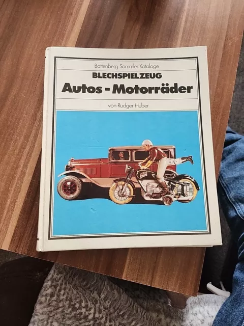 Battenberg Sammler-Katalog Blechspielzeug Autos-Motorräder Rudger Huber/Hc.1988