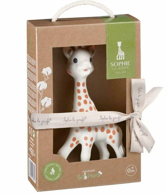 VULLI Sophie La Girafe So Pure 100 Pourcent Caoutchouc Naturel Beige