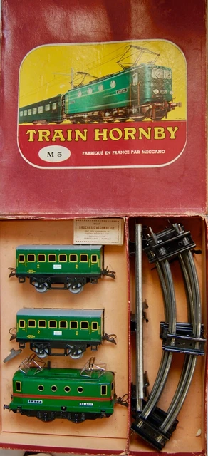 Boite M4 Train Hornby fabriqué par Meccano Paris - Echelle 0