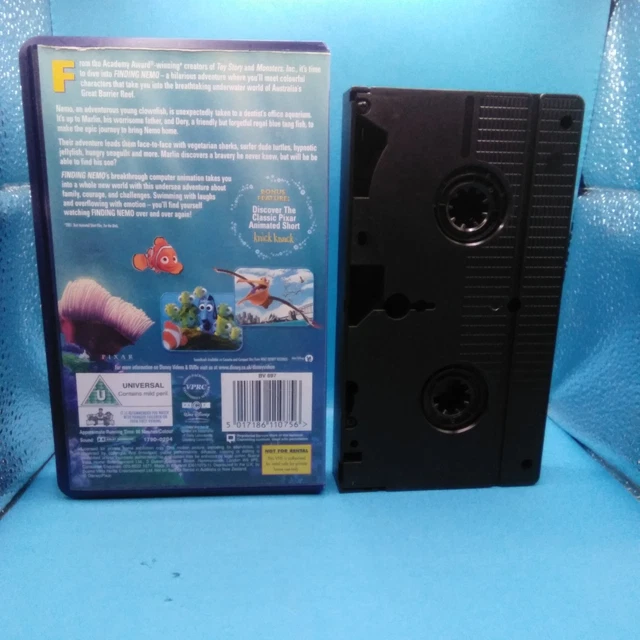 WALT DISNEY PIXAR Finding Nemo (VHS PAL, 2004) \u00a37.99 - PicClick UK