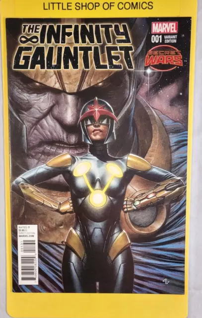 Infinity Gauntlet #1 1:25 Granov Variant 1st Anwen Bakian Secret Wars 2015