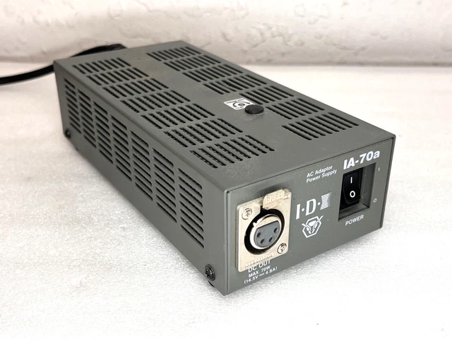 IDX IA-70A Single Channel DC Power Supply 4-Pin XLR for ENG Cameras