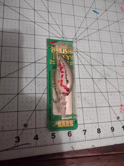 LUHR JENSEN BRUSH Baby Pre Rapala Made in USA Rarest 1/6 Texas Fl Red Bass  lures $14.99 - PicClick