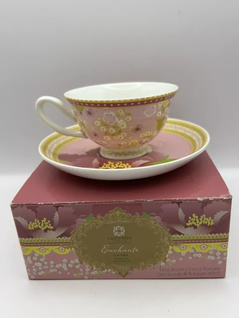 Maxwell & Williams Cashmere Enchante Gabrielle Demitasse Tea Cup Fine BoneChina.